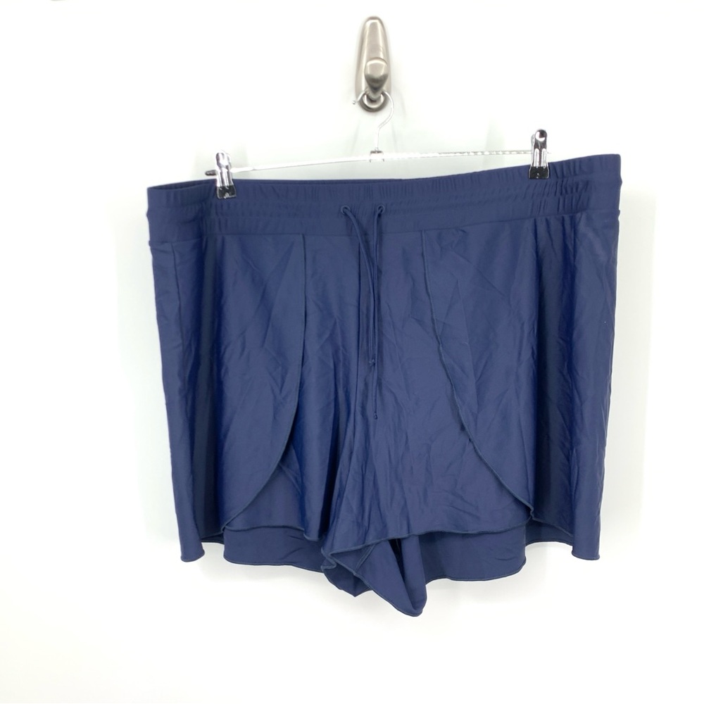 Summersalt Women Size 2XL Swim Shorts Blue Pull On Sea To‎ Shore Bathing Suit